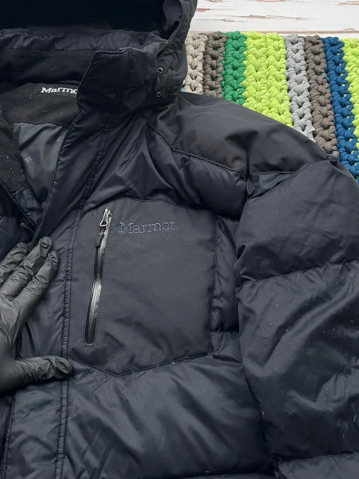 Marmot Down Puffer Jacket Men’s Size XL - Image 4 of 4