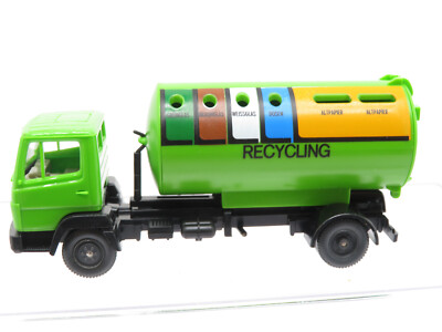 304-54HO - Wiking 1/87 20643 - MB Recycling Container Lkw - top