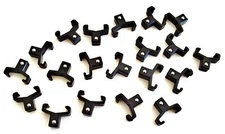 40 GOLIATH INDUSTRIAL ABS 3/8" BLACK REPLACEMENT SOCKET RACK RAIL CLIPS SC38BL