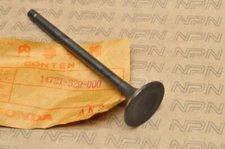NOS Honda 1975-76 TL250 Trials XL250 K0-1976 Exhaust Valve 14721-329-000