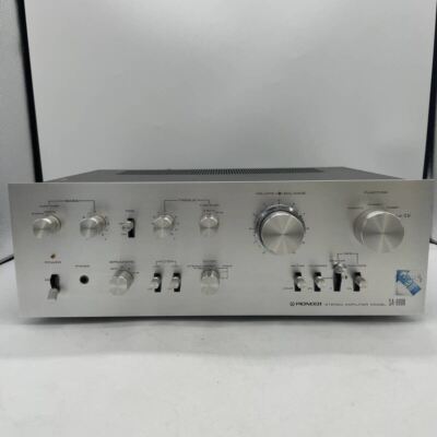 Pioneer SA-8800 Stereo Amplifier 100v Free Shipping For Parts or