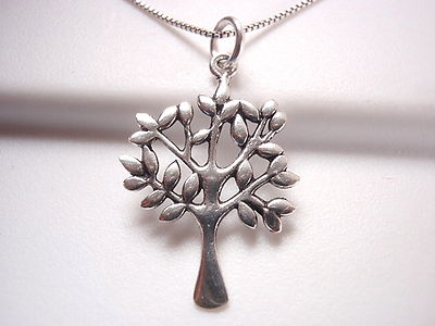 Tree of Life Signified 925 Sterling Silver Necklace Corona
