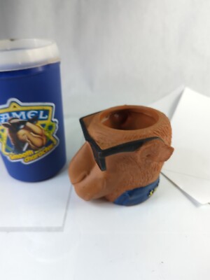 Vintage 1991 Joe Cool Camel Cigarette Can Coda Beer Holder Coozie