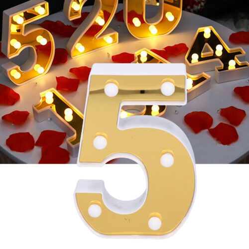 Large Marquee Numbers Easy To Place Durable Marquee Numbers For - Afbeelding 1 van 24