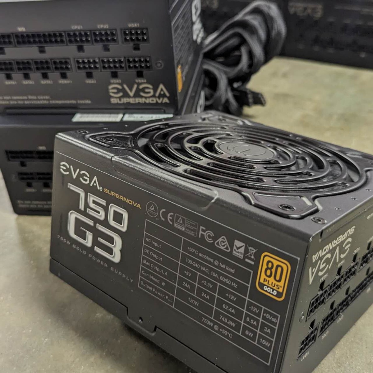 EVGA SuperNOVA 750 G3 電源ユニット 750W EVGA - Products - EVGA SuperNOVA 750 G3, 80 Plus Gold 750W