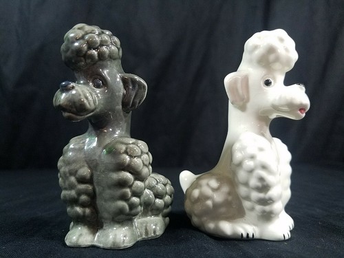 Goebel Gray White Poodle Dog Figurine West Germany - Picture 6 of 11