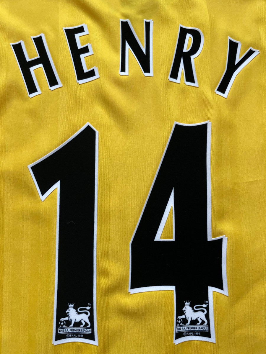 2005/06 Arsenal Away Jersey #14 Henry 2XL Nike Soccer