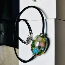 My Neighbor Totoro Ghibli glass marble Bead Pendant Necklace Limited Box New