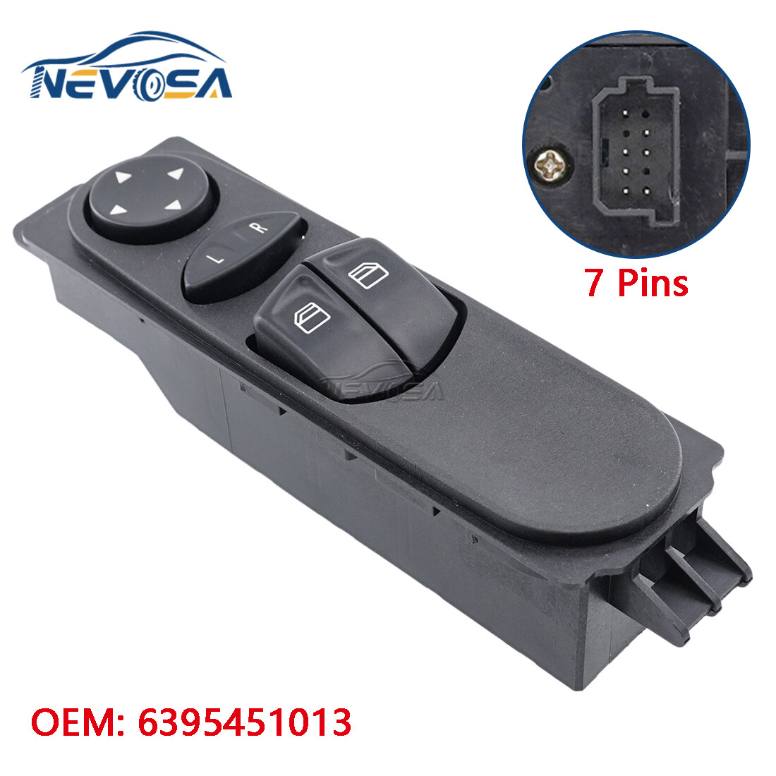 Front Left Power Window Switch For Mercedes-benz Vito w639 2009
