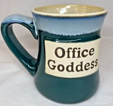 Tumbleweed Pottery Mug “Office Goddess” Large 24oz