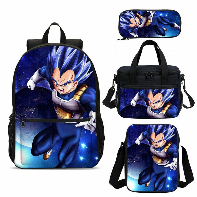 Dragon Ball Z Boys School Bag Backpack Shoulder Bag Lunch Box Pen Bag