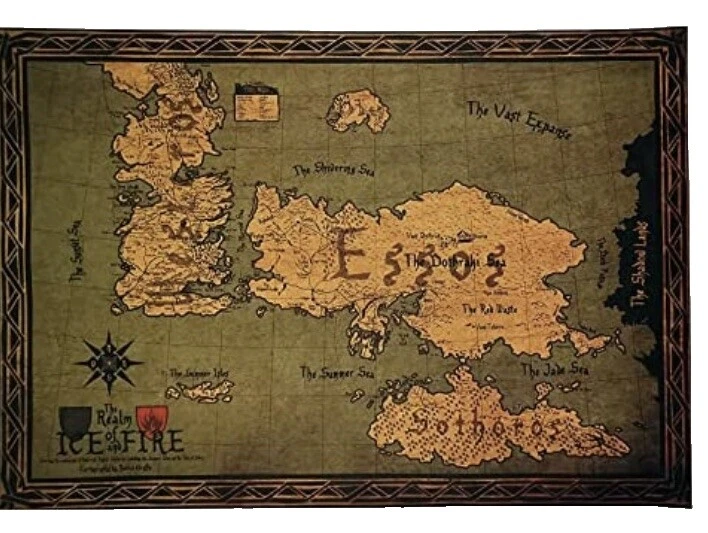 Modernism Map Art Posters