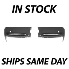 NEW Primered LH/RH Rear Bumper Face Bar Ends for 2009-2014 Ford F-150 w/ Park