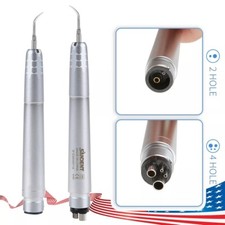 Ultrasonic Air Perio Scaler Handpiece Scaling 2/4H Scaler Inserts Tips Dental