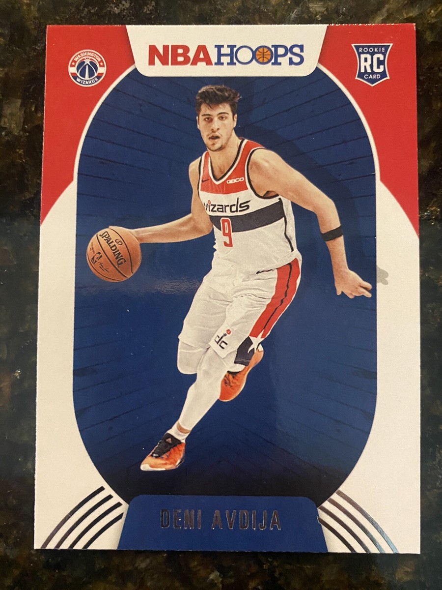 2020-21 Panini NBA Hoops DENI AVDIJA Rookie Card WIZARDS RC
