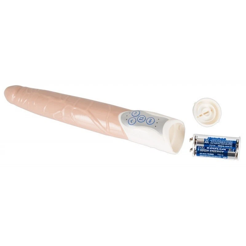 Vibratore Stimolatore XXXL Push It 27 cm Automatico Dildo Vibrante Potente Donna - Immagine 3 di 4