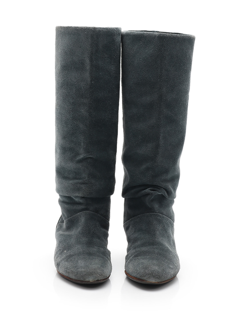 CAMPER long long long boots suede Light bluee 2a5906 CAMPER long long long boots suede Light bluee 2a5906