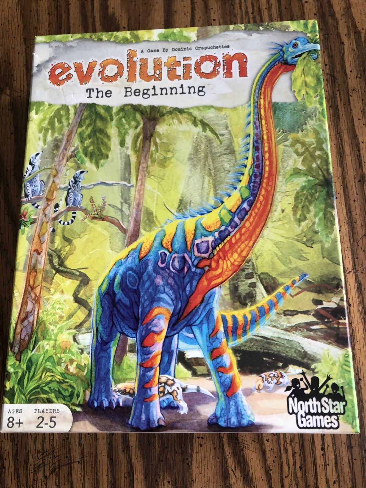 Evolution: The Beginning Dinosaur Animals Family Board Game Complete North  Star | eBay