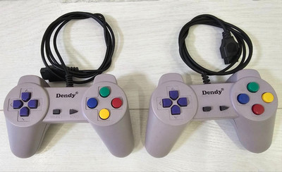 8 Bit Gamecontroller Gamepad 9 Pin Stecker Kabel für Dendy oder 8 Bit Analog ...