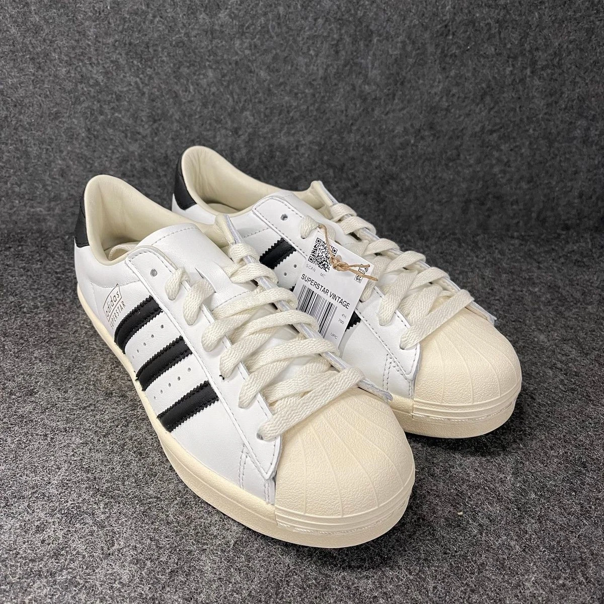 adidas Superstar Vintage Black White W for sale | eBay