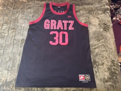 Vintage 1993 Rasheed Wallace Simon Gratz High Nike TAG Jersey Mens 2XL Black
