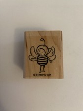 Stampin Up Bee Wood Mounted Rubber Stamp RS11