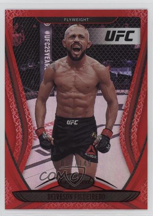 2021 Panini Chronicles UFC Certified Red 57/149 Deiveson Figueiredo #123 0zz3