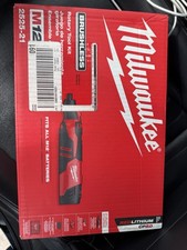 Milwaukee M12 2525-21 Brushless Rotary Tool Kit, Variable Speed, Li-Ion Battery