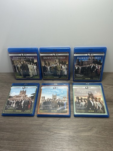 Downton Abbey Complete Series Blu-Ray DVD Collection UK Edition PBS Seasons 1-6 - Picture 2 of 20