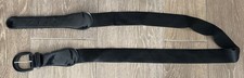 Womens Wide Black Stretch Elastic Waist Cinch Belt Faux Patent Leather Retro