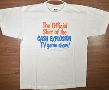 Vintage 90s Cash Explosion TV Game Show T-Shirt Men’s XL Made In USA Promo (3)