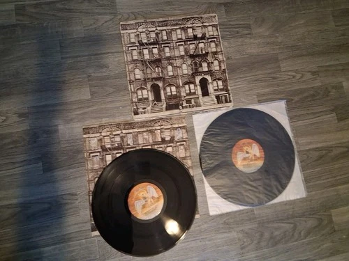 Led Zeppelin Physical Graffiti Vinyl Record LP SS 2 200 VG/VG
