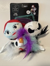 SET OF 3 DISNEY NIGHTMARE BEFORE CHRISTMAS Cat TOYS