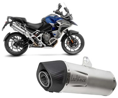 Exhaust Muffler Leovince LV ONE EVO TRIUMPH TIGER 1200 GT/RALLY/PRO 2023 2024