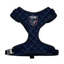 Littlearth NFL Houston Texans Velvet Pet Harness, Medium 320212