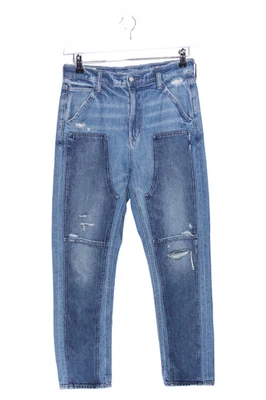 Gap Jean Déchiré Femme Bleu Relaxed Patchwork Vintage (EU 36, W28, INT S) - Photo 1/4
