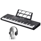 Uimoso 61-Key Portable Digital Keyboard Piano with 200 Tones and Rhythms