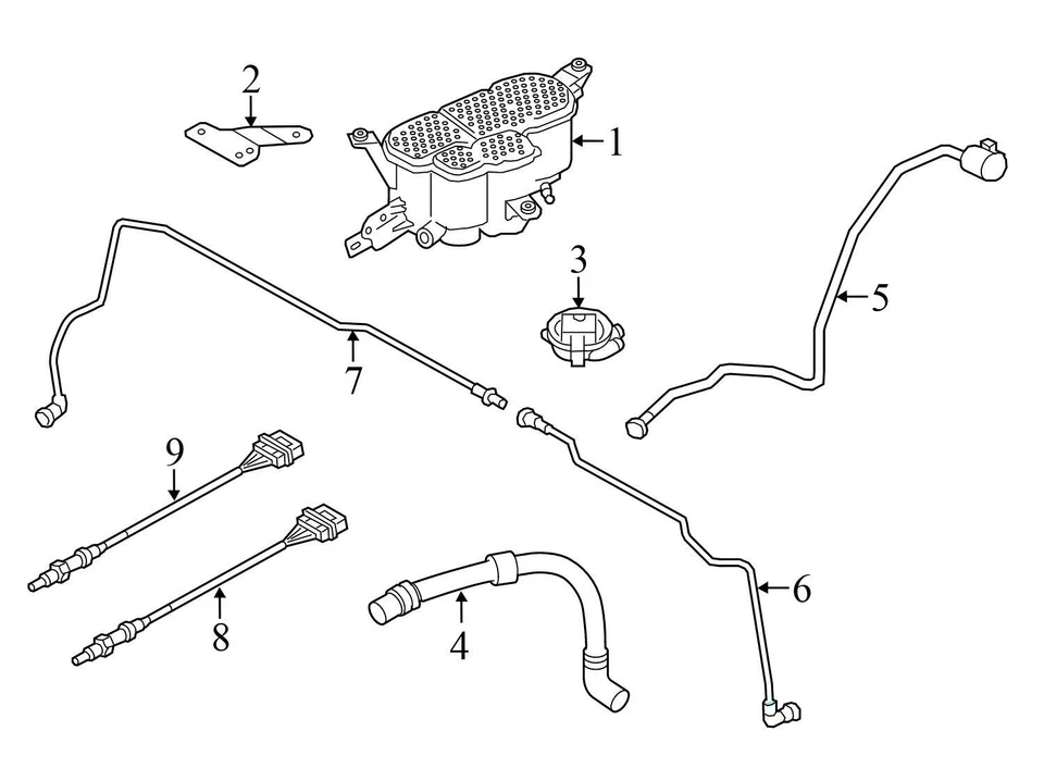AUDI S6 2007-2011 - Consola trasera soporte para taza 4F1862534G Foto 4 de 4