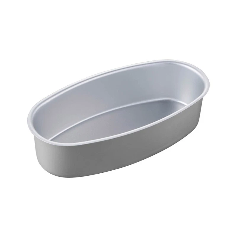 Pack of 6 Convenient Cake Molds Aluminum Alloy Baking Molds Oval Cake Pans