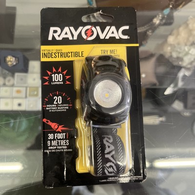 Rayovac DIYHL3AAA-BXTB 100 Lumens Headlamp Flashlight   NEW