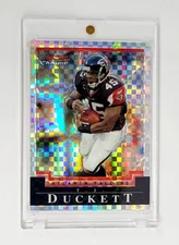 MINT #/250 X-FRACTOR REFRACTOR 2004 Bowman Chrome TJ Duckett #39 ATLANTA FALCONS