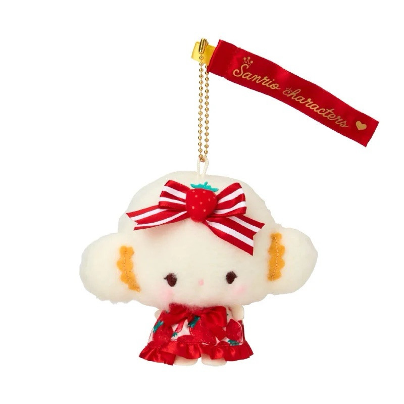 Sanrio Ichigo Shimbun 50th Anniversary Cogimyun Mascot Holder 2025 NEW JAPAN