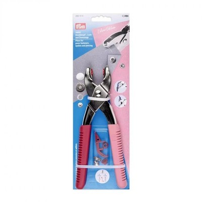 Prym Vario-Zange ( beere) 390914 Werkzeug mit Lochfunktion