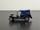 Hot Wheels Redline Paddy Wagon Blue Police Car 1969 Vintage Diecast - Excellent