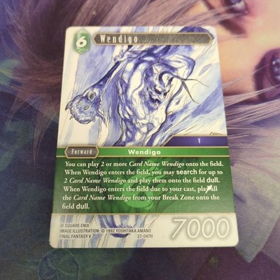 Final Fantasy TCG Journey Of Discovery Wendigo 27-047H