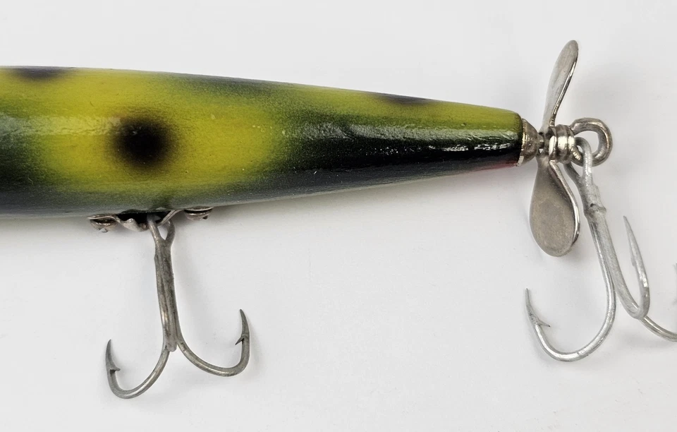 Señuelo Smithwick Devil Horse Topwater de colección cebo de pesca hélice color perca Foto 3 de 4