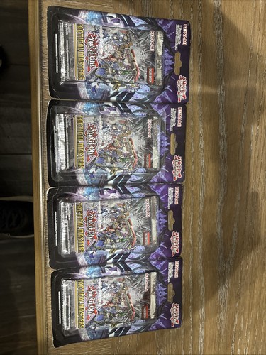 2020 Konami Yu-Gi-Oh Tactical Masters 1st edition Blister Pack, 7 Cards Lot Of 4