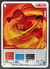LEGO Ninjago Kai #2 LENTICULAR 2011 Card Rare EM5