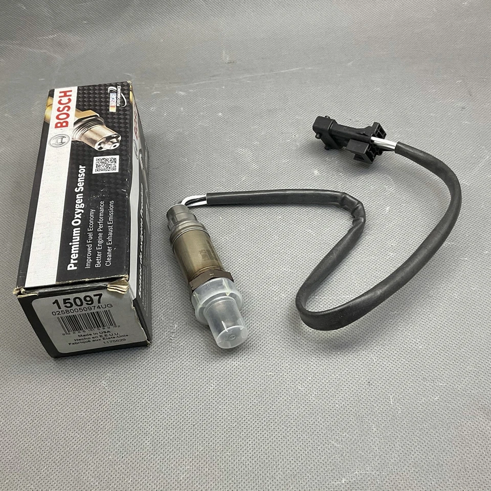 OE Bosch Oxygen Sensor O2 15097 For 1998 Volvo C70 S70 V70 2.3L Upstream - Image 2 of 4