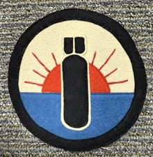 WW2 13th AF 308th Both Fighter Group  424th Bomb Squadron Flight Jacket Insignia